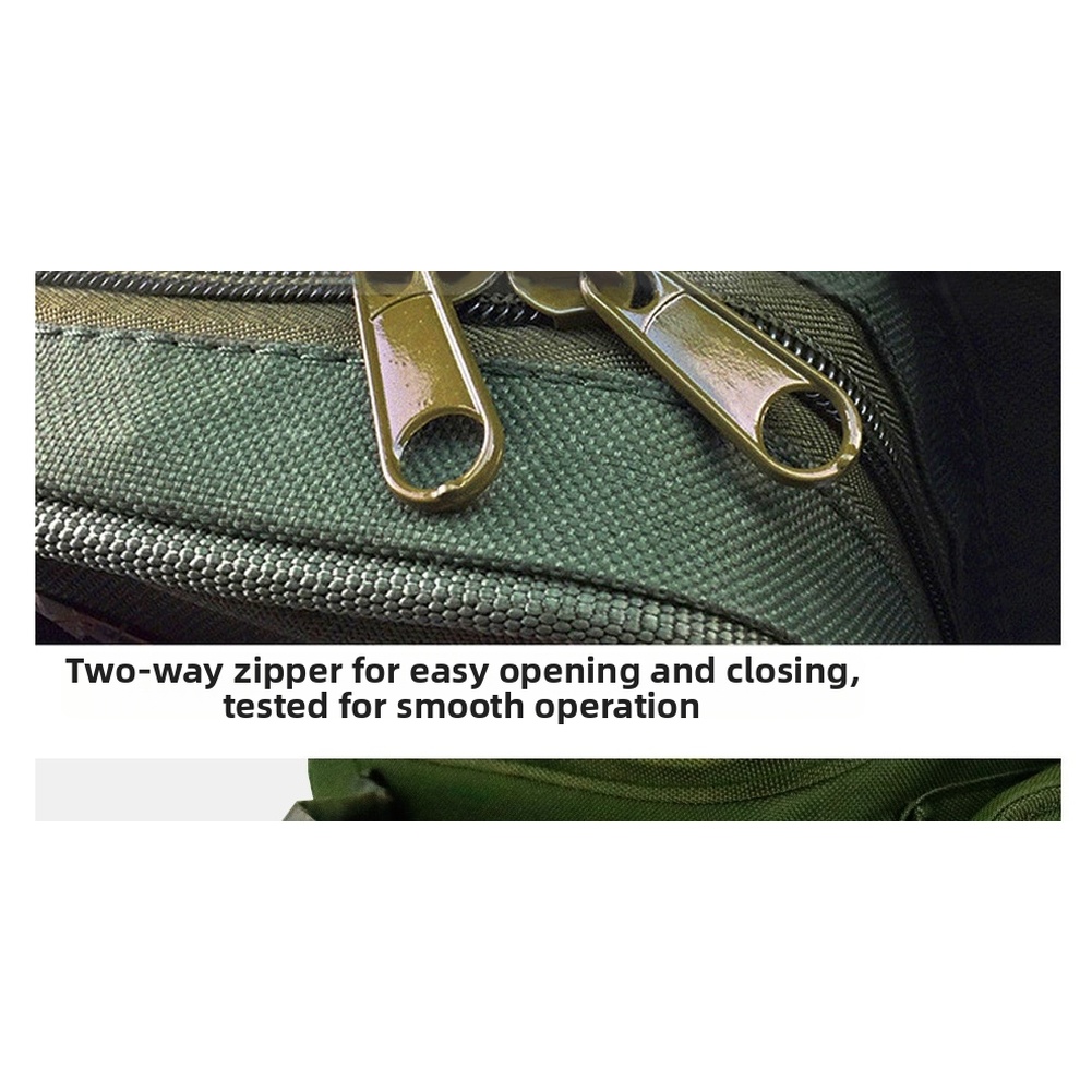 Fishing Backpack - Зеленый нейлоновый рюкзак для рыбалки, водонепроницаемый,